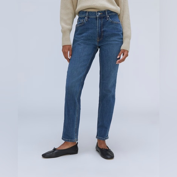 NWOT Everlane The Original Cheeky Jean Deep Blue 24 - Picture 1 of 4